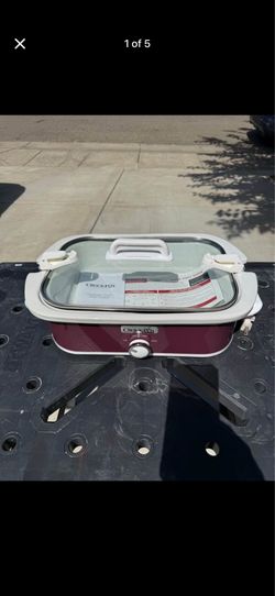 Crock-Pot Casserole Crock 3.5 Qt 9”x13” Slow Cooker w/ Locking Lid – New in box