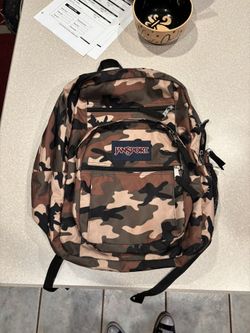 Jansport camouflage backpack