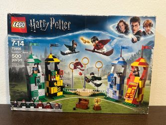 LEGO HARRY POTTER quidditch match