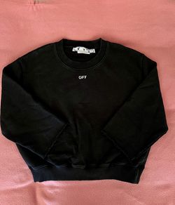 Off-White Black Crewneck/Print OFF Logo 