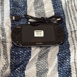 Sony PSVITA OLED PCH- 1100 Japanese Vita Comes With SD2VITA adapter And Charger