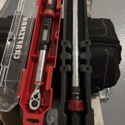 Craftsman Torque Wrenches.  1/2" ,3/8" Digital
