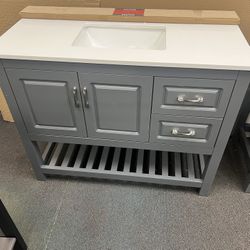 42 Inch Vanity With Quartz Top
