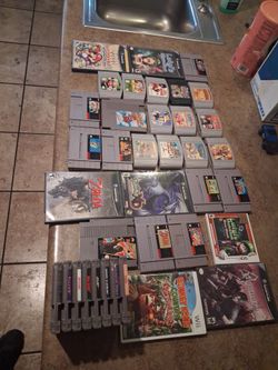 Nintendo game lot looking to sell at 70% of value must buy all