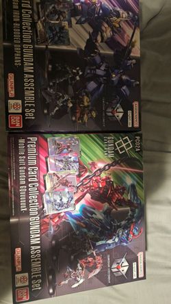 Gundam premium assemble collection brand new with bonus pack