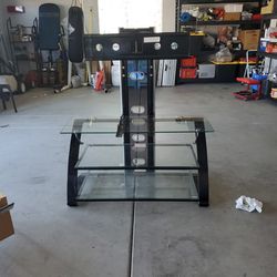 50 Inch Tv Glass/ Metal Mount Stand 