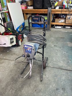 Magnum xr7 airless paint sprayer