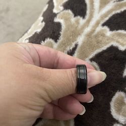 Men’s Fashion Stainless Steel Wedding Band Size 11