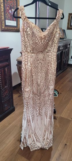 Women sequin gown