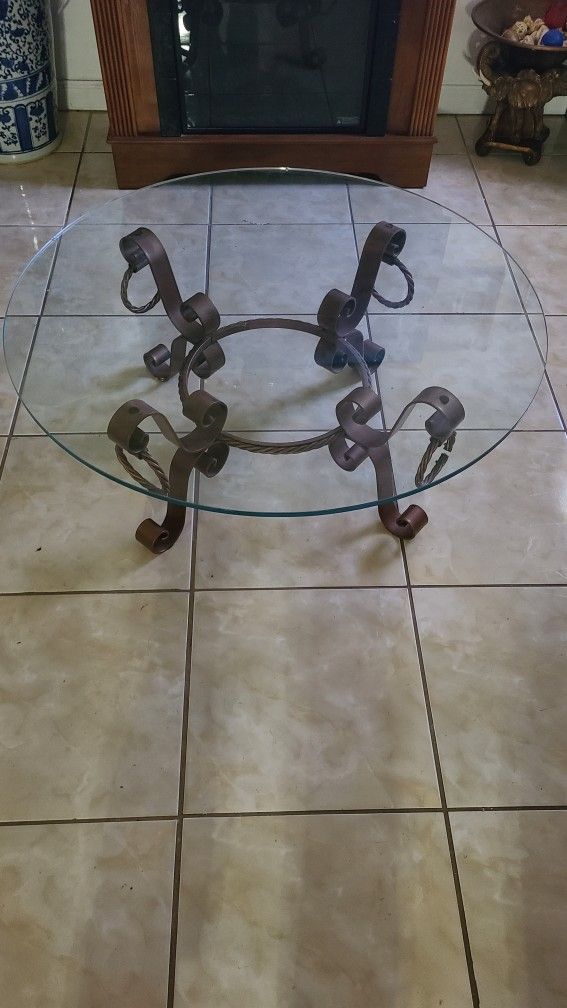 Antique table.