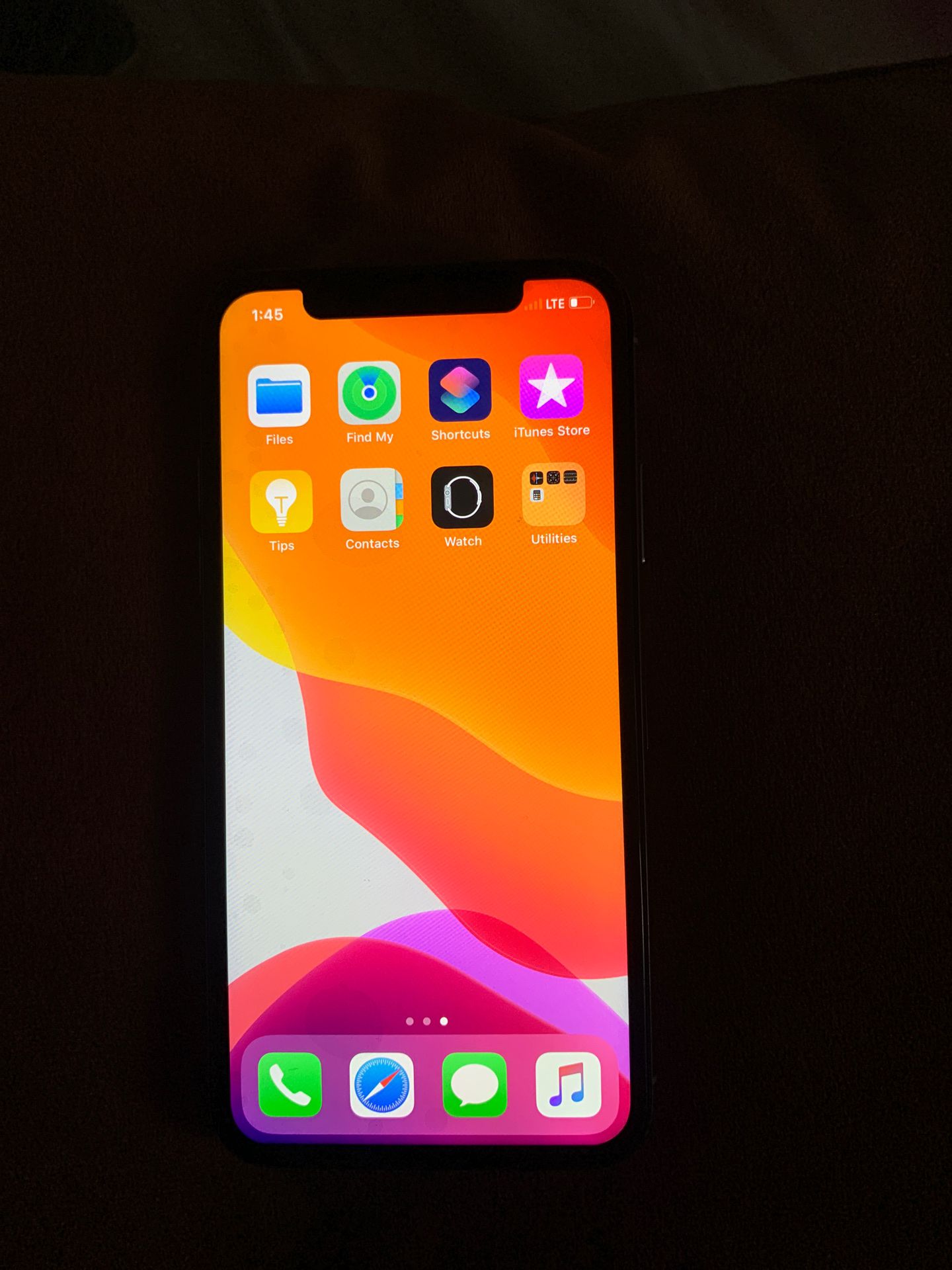 iPhone X 256GB factory Unlocked. Very Good condition. No shipping