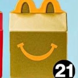 Lil McDonald’s Toy #21 GOLD Happy Meal
