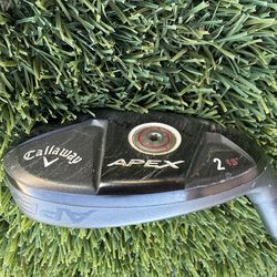 Callaway Apex #2 Hybrid Mitsubishi Rayon Kurokage Regular Flex graphite  Shaft
