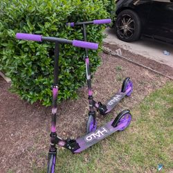Purple Kids Scooters- Set Of 2