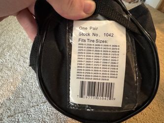 Car Snow Chains / Cables - One Pair (Stock No. 1042)