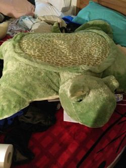 Huge pillow pets turtle