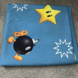 Nintendo Super Mario Kart Twin Size Flat Sheet Only, Mario Bros Sheet A1