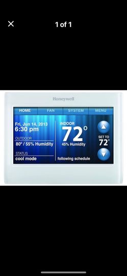Honeywell Wifi Thermostat 9000 Color Touchscreen 