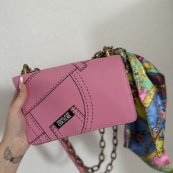 VERSACE COUTURE PINK BAG *Authentic*