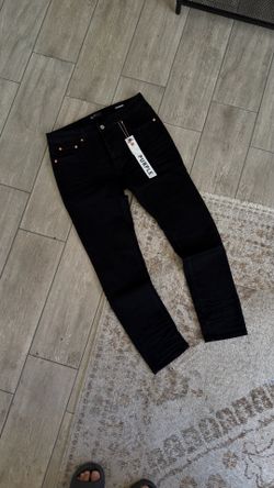 Purple jeans