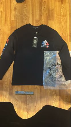 Chrome Hearts Black Long Sleeve T-Shirt size small