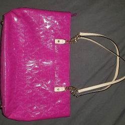 Hot pink Michael Kors handbag ,100%authentic.