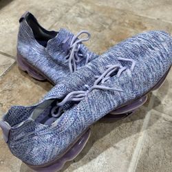 Purple Knit Sneakers w/ Cushioned Sole – Barely Used (Size 10m)