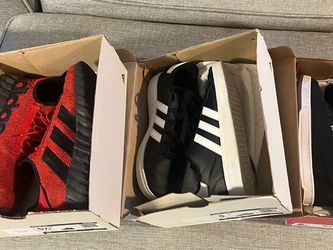 Adidas, Nike and Puma