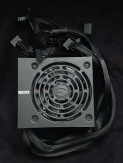 EVGA 500W power supply unit