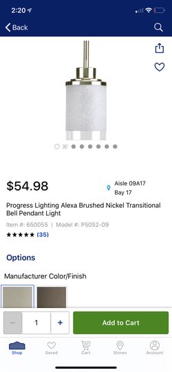 Pendant lights