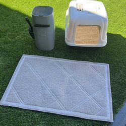 Litter genie , Matt and litter box