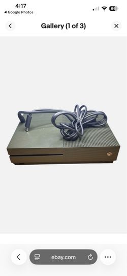 Xbox One S Console with Power Cable