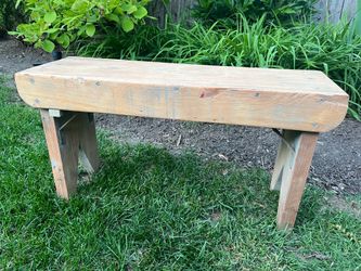 Vintage Solid Wood  Garden Bench
