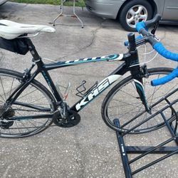 KHS Flite 750 Carbon Road Bike Bicycle 52cm Shimano 105 2x11 - $400 FIRM