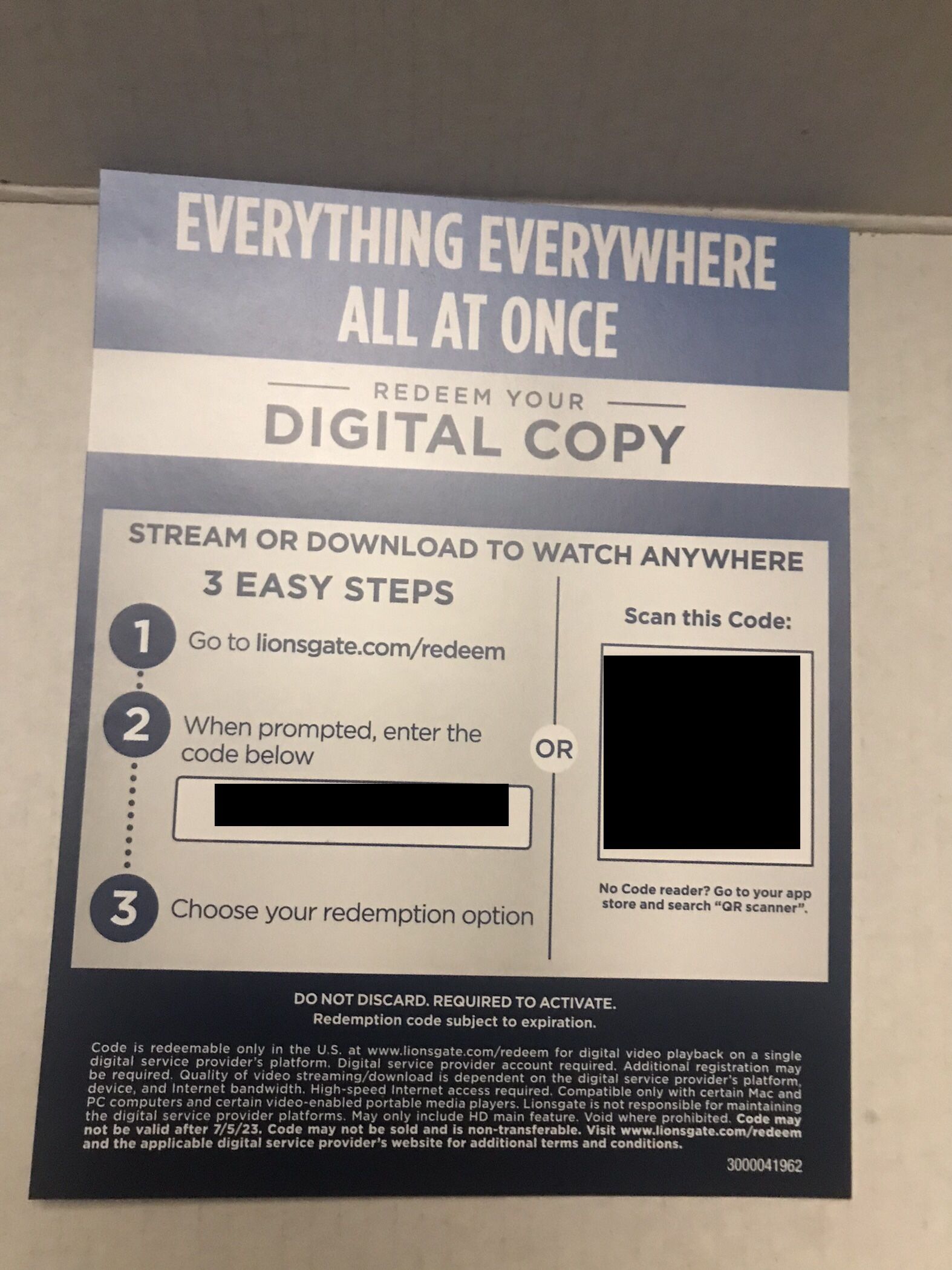 Everything Everywhere All At Once 4K Movie digital Download