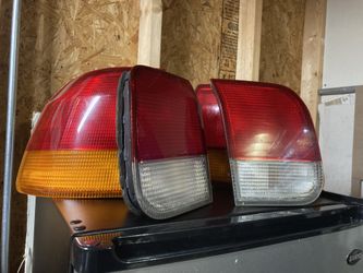Honda Civic 96-2000 EK Sedan Tail Lights OEM