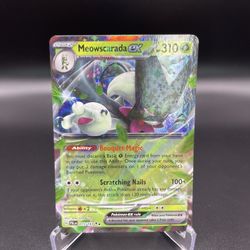 2023 Meowscarada Ex Scarlet And Violet Paldea Evolved