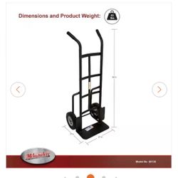 Milwaukee, 1000 pound handtruck