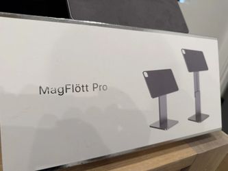 MagFlott Pro Adjustable Height Stand Magnetic Mount for iPad Pro 12.9" - Like New, With Box