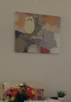 Painting Abstract And  Floral Pastoral And Others