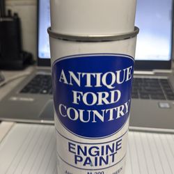 Antique ford country engine paint