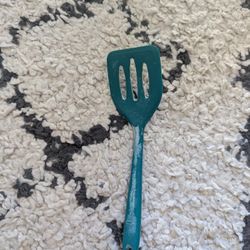 Small Blue Plastic Spatula