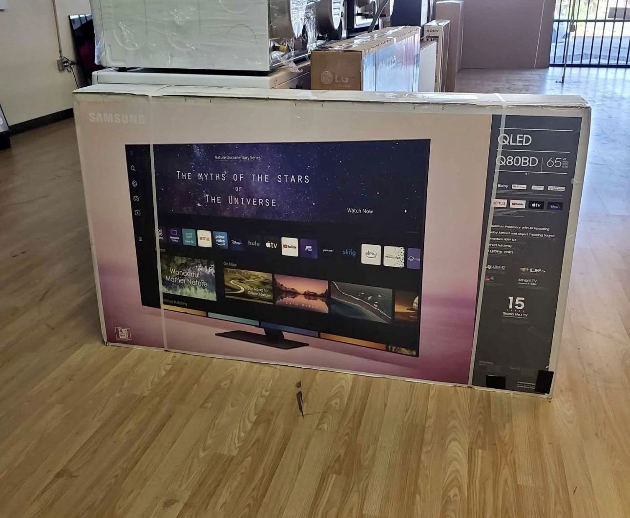 65” Samsung QLED Q8 4K Smart Tv 120Hz