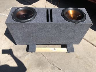 Rockford Fosgate 12” Duel P3 speakers/subwoofers