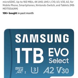 1tb micro Sd Card 