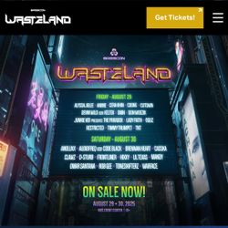 Wasteland VIP Tickets 
