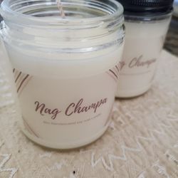 Nag Champa Scented Candles Handmade