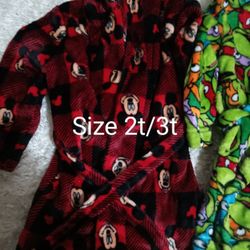 Bath Robes Size 2t 