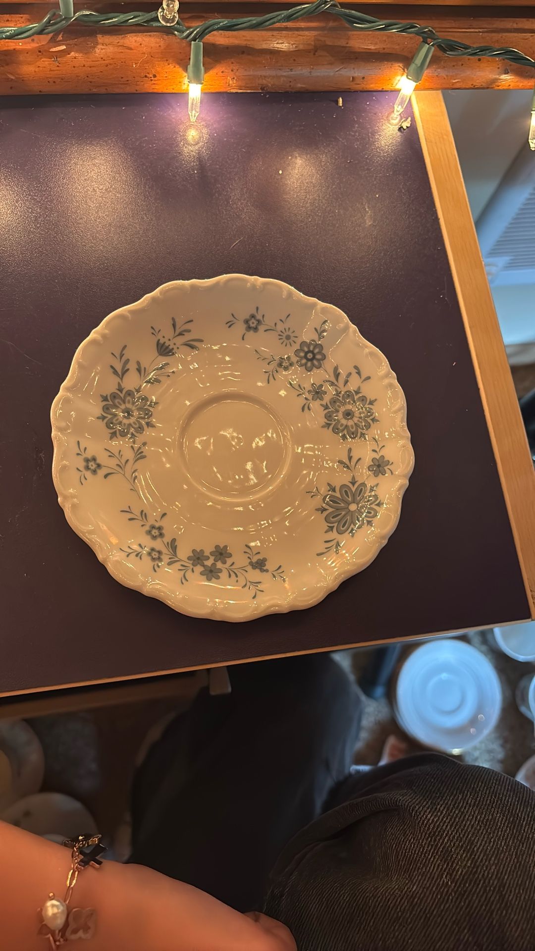 Christina porcelain Bavarian blue