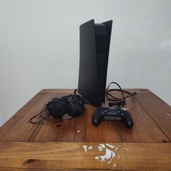 PS5, controller, Headset